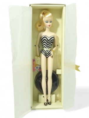 Barbie Fashion Model Gold Label 1959 Debut Swimsuit Silkstone Body