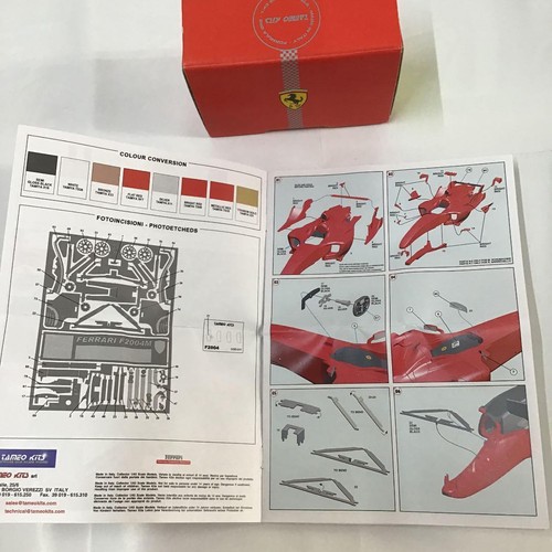 Make Up 1/43 TAMEO Kits TMK 350 Ferrari F2004M Australian G.P.2005 Bausatz - Bild 5 von 7
