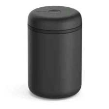 Fellow Electric Atmos E Vacuum Coffee Canister Matte Black Airtight Storage Tin
