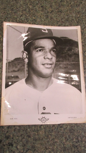 1969 SEATTLE PILOTS 8 X 10 PHOTO-GUS GILL-RARE