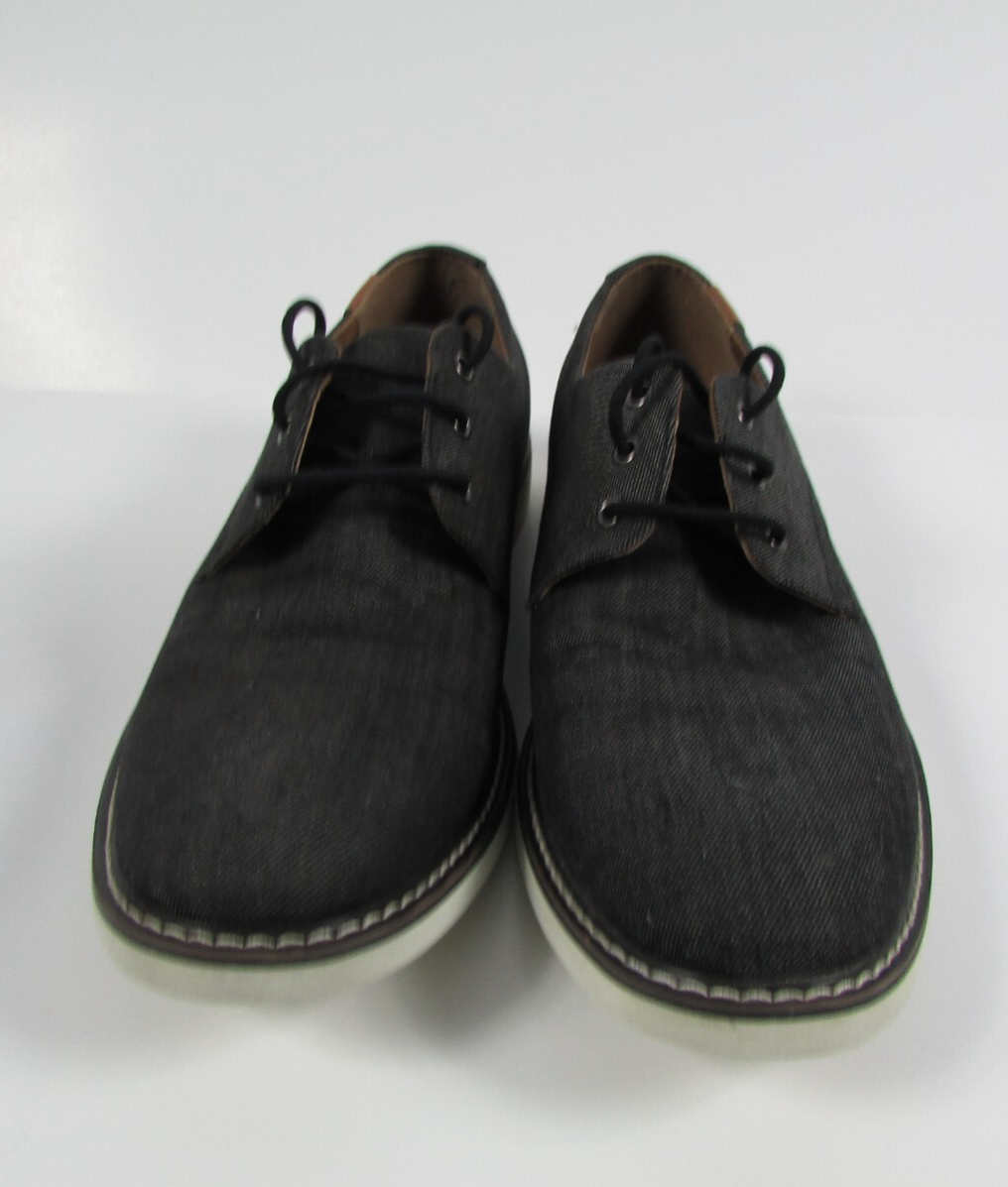 SAOLA Madden M DISIT scarpe Oxford uomo grigio denim casual TG 11M suola bianca stringate