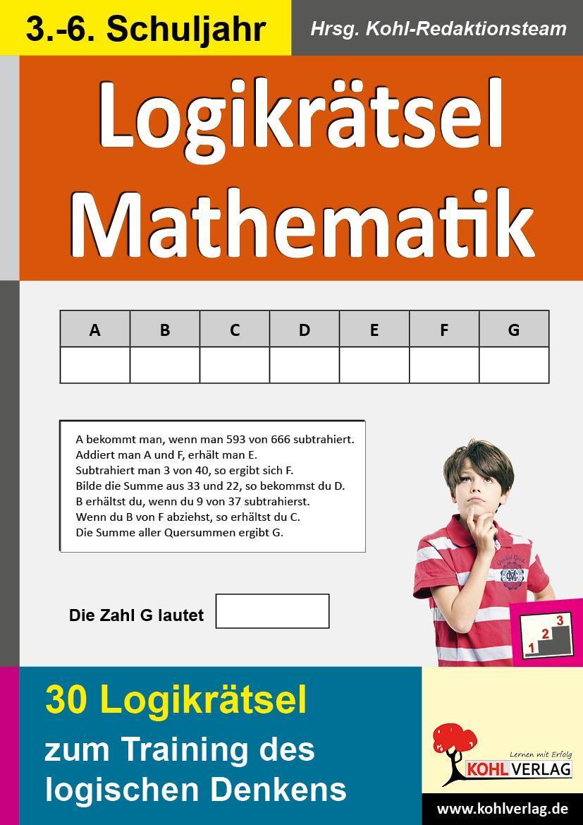 Logikrätsel Mathematik Pfiffige Logicals zum Training des logischen