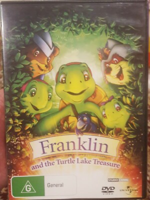 FRANKLIN AND THE TURTLE LAKE TREASURE RARE DVD FRENCH CANADIAN
