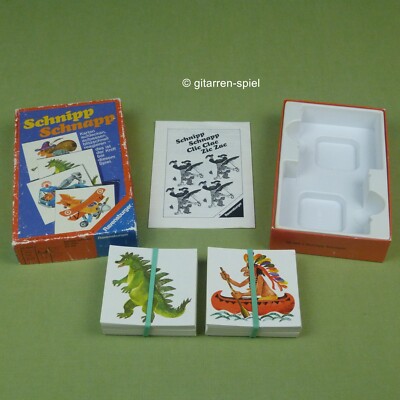 Snap Snap On Cards Very Good! Complete Excellent! Ravensburger  1979 from 5 years