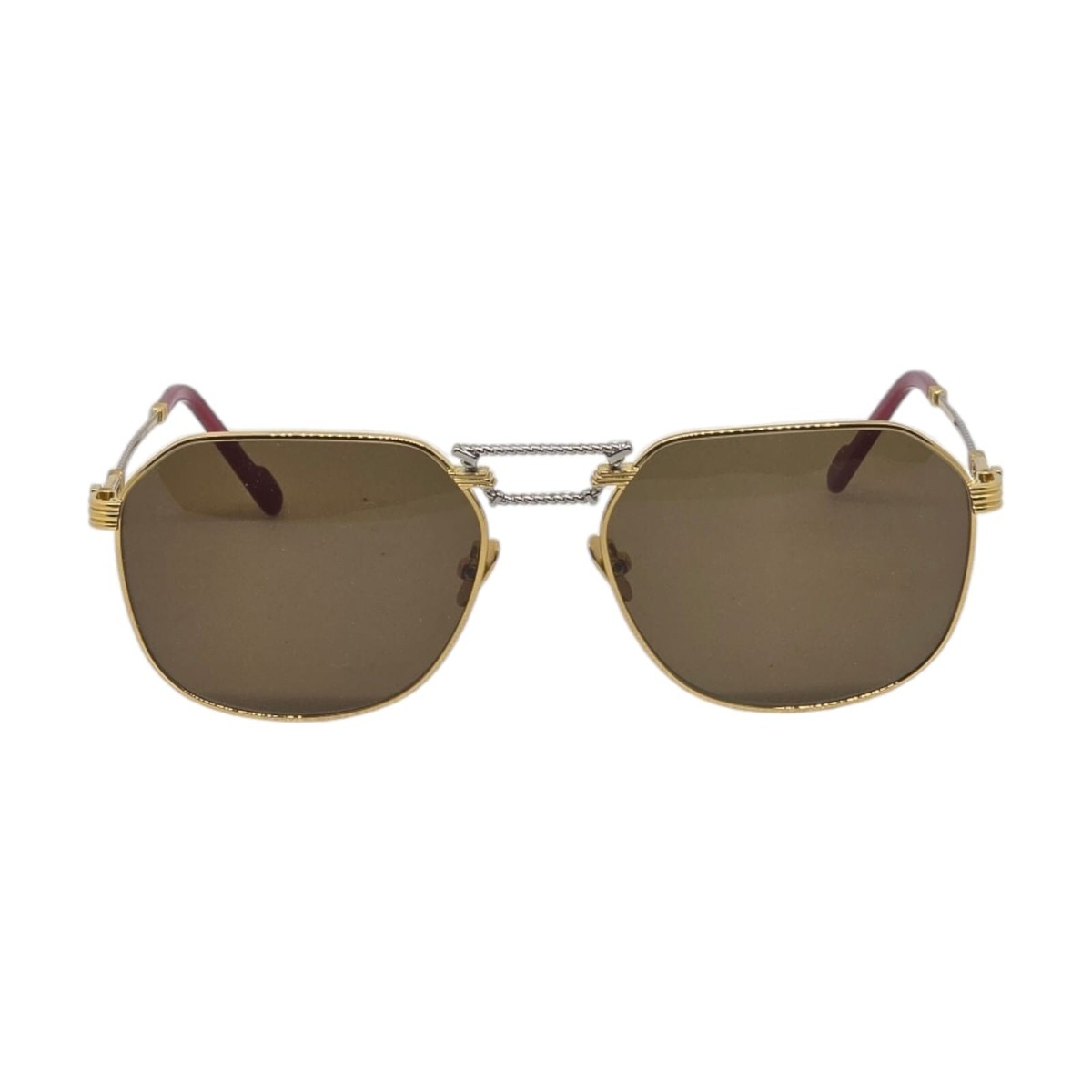 NEW PORTA ROMANA SUNGLASSES MOD.1266 GOLD AND SILVER | eBay display picture 1