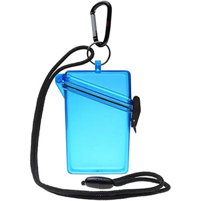 Witz Sport Cases Keep-It-Safe Small Clear Dry Box - Waterproof Box Translucent