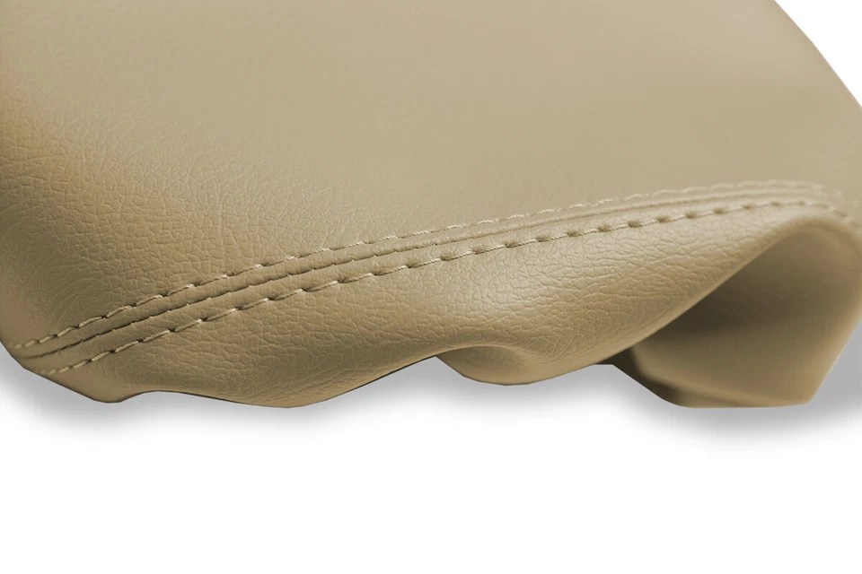 Se adapta a Buick LaCrosse 2005-2009 PVC Cuero Consola Asiento Pull Over Cubierta Beige Foto 4 de 4