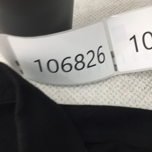 Uniqlo mens denim jacket shacket size L black long sleeve cotton collar 106826 - Picture 8 of 8