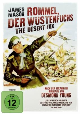 ROMMEL ,DER WÜSTENFUCHS - MASON,JAMES/HARDWICKE,CEDRIC/TANDY,J./+   DVD NEU
