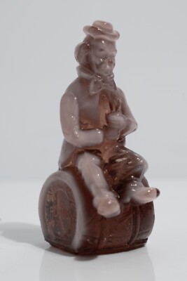 Mosser Glass Clown - Rufus - The Star Performer Series Clown Alley BrownishWhite