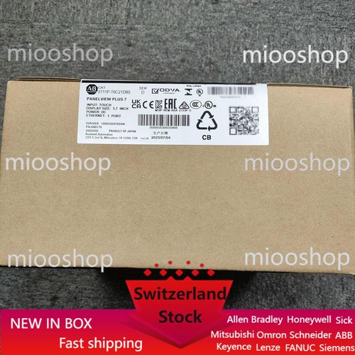 New Allen-Bradley AB 2711P-T6C21D8S /A HMI PanelView Plus 7 Graphic Terminal