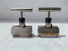ENERPAC V-82 NEEDLE VALVE 3/8" NPTF 700 BAR/ 10,000 PSI