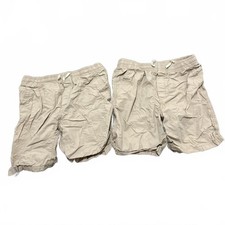 GAP Kids Boys Pull on Twill Shorts Husky Size XXXL 2 Pack