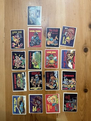1978 Donruss CB Convoy Code Sticker Cards Lot Of 17.