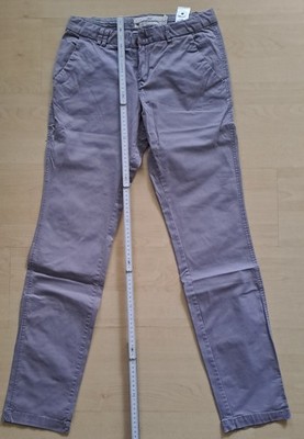 Chino H&M LOGG Gr. 36 lila Stoffhose gerades Bein Flieder