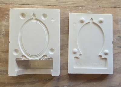 Vintage Jodi Mold #1886 Ceramic Slip Casting Mold (Mirror)