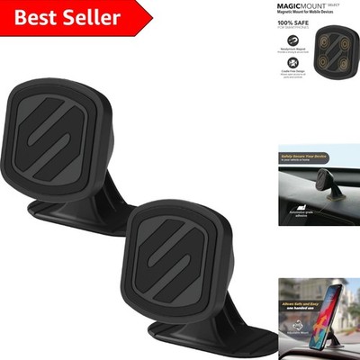 Adjustable Magnetic Phone & GPS Dashboard Mounts - MagicMount Select 2-Pack