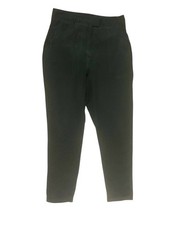 Zimmermann Size 1 Silk High Waist Black Straight Leg Pants