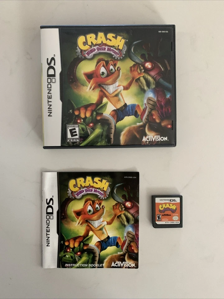 Nintendo DS Crash: Mind Over Mutant 2008; Completo, Probado y Funciona Foto 2 de 4