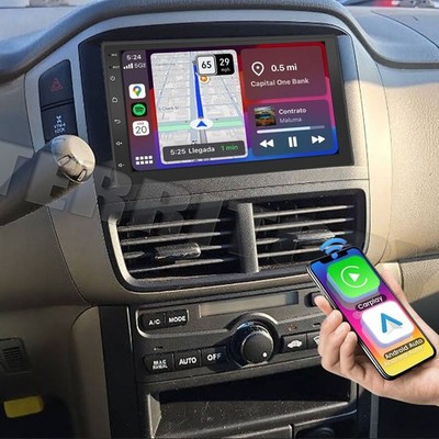 FOR HONDA PILOT 2003 2004-2006 CAR RADIO STEREO ANDROID AUTO CARPLAY GPS NAVI