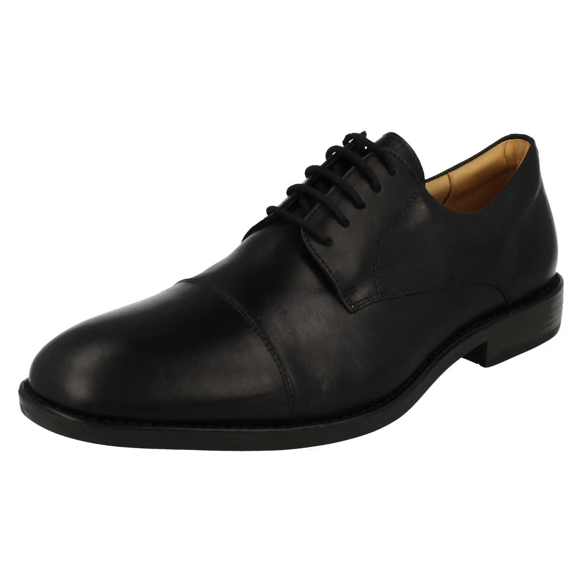 Anatomic & Co. Armando Coffee Brown Leather Lace-Up Comfort Oxfords Men Size 8 Allen Edmonds Park Ave Cap Toe Coffee Brown Leather Oxford  main image 4