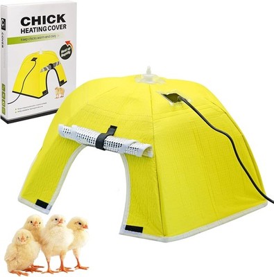 Chicken Brooder Box for Chicks Brooder Plate Chick Heater Warmer for 10