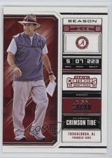 2018 Panini Contenders Draft Picks Season Ticket Nick Saban #76 je7