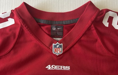 SF 49ers Frank Gore #21 Nike Football Jersey Youth Size L (14-16) - Picture 8 of 13