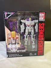 Transformers Generations Titans Return Voyager Astrotrain & Darkmoon Sealed New
