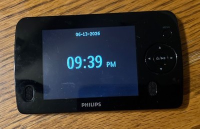 Philips GoGear SA6185/37 8Gb MP3 Video Media Player Tested & Working 