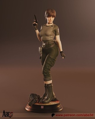 Rebecca Chambers Statue 3D Printed kit Unpainted/Unassembled