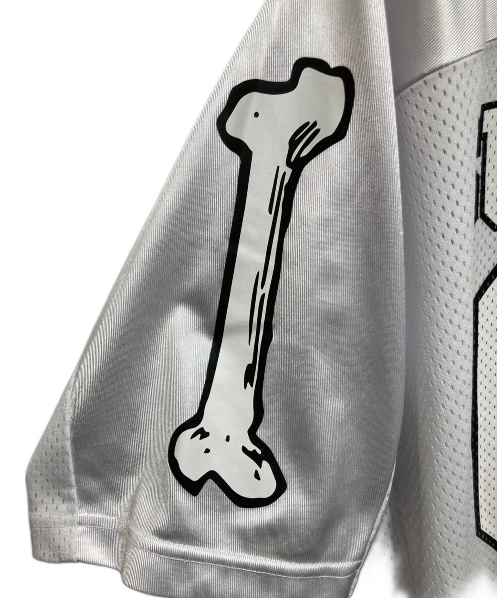 SUPREME Bones Football Jersey Size: S White Men | eBay