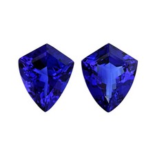 Tanzania Fancy Violet Tanzanite Pair 26.48CT