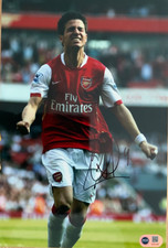 Cesc Fabregas signed Arsenal 12x8 photo RACC Trusted Seller ACGCert
