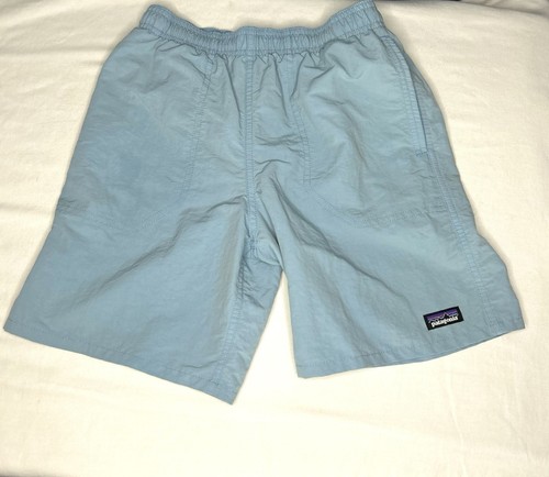 Patagonia Baggies Shorts Boys Medium 8-10 Lined Logo Swim Trunks Hiking - Picture 14 of 15