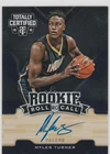 MYLES TURNER 2015-16 Totally Certified Rookie Roll Call Auto (10/99) Pacers RC