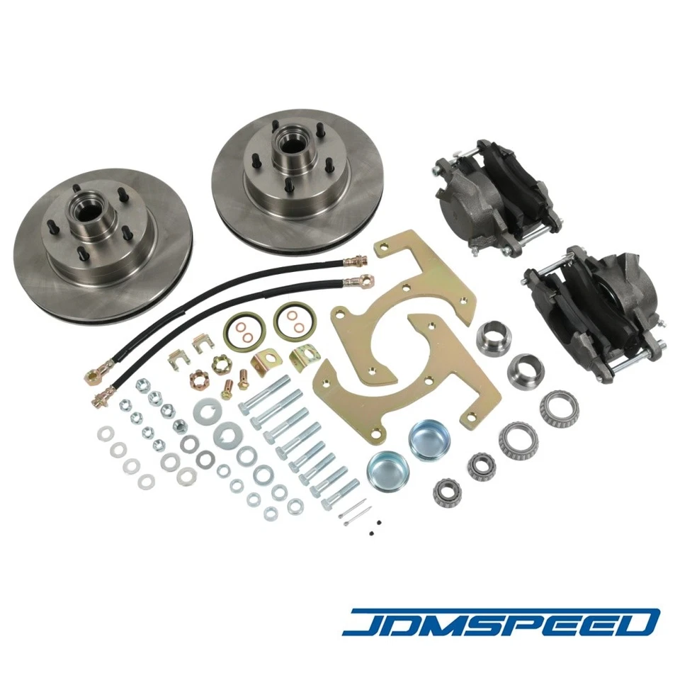 Kit de conversión de frenos de disco de lujo para camioneta Chevy 3100 GMC de media tonelada 47-59 Foto 2 de 4