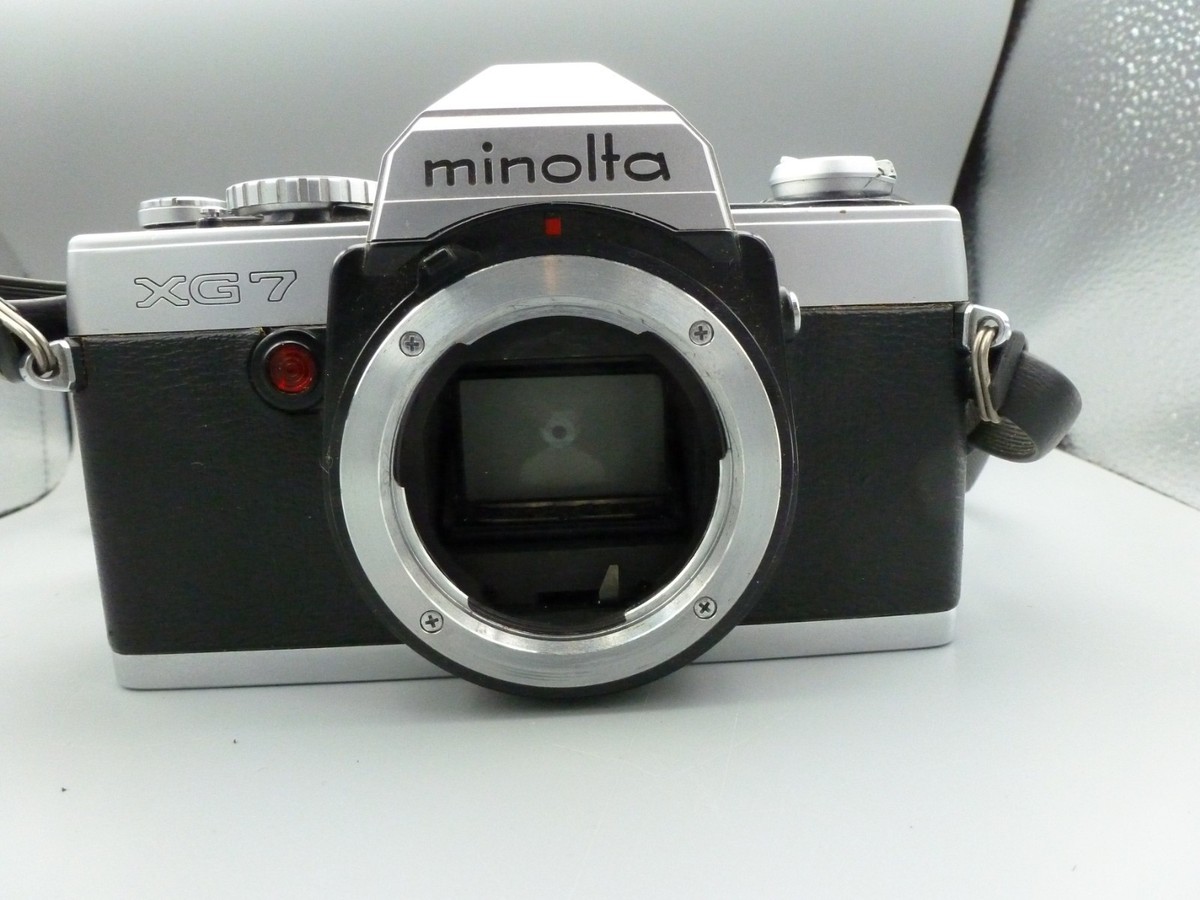Minolta XG-7 35mm Film SLR Camera Body **For Parts Only** -99 | eBay