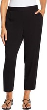 Jessica Simpson Womens Printed Pull-on Pant Black Medium