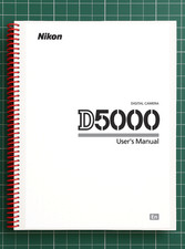 Nikon D5000   User Manual Owners Guide Reference   253 Pages   USA Made