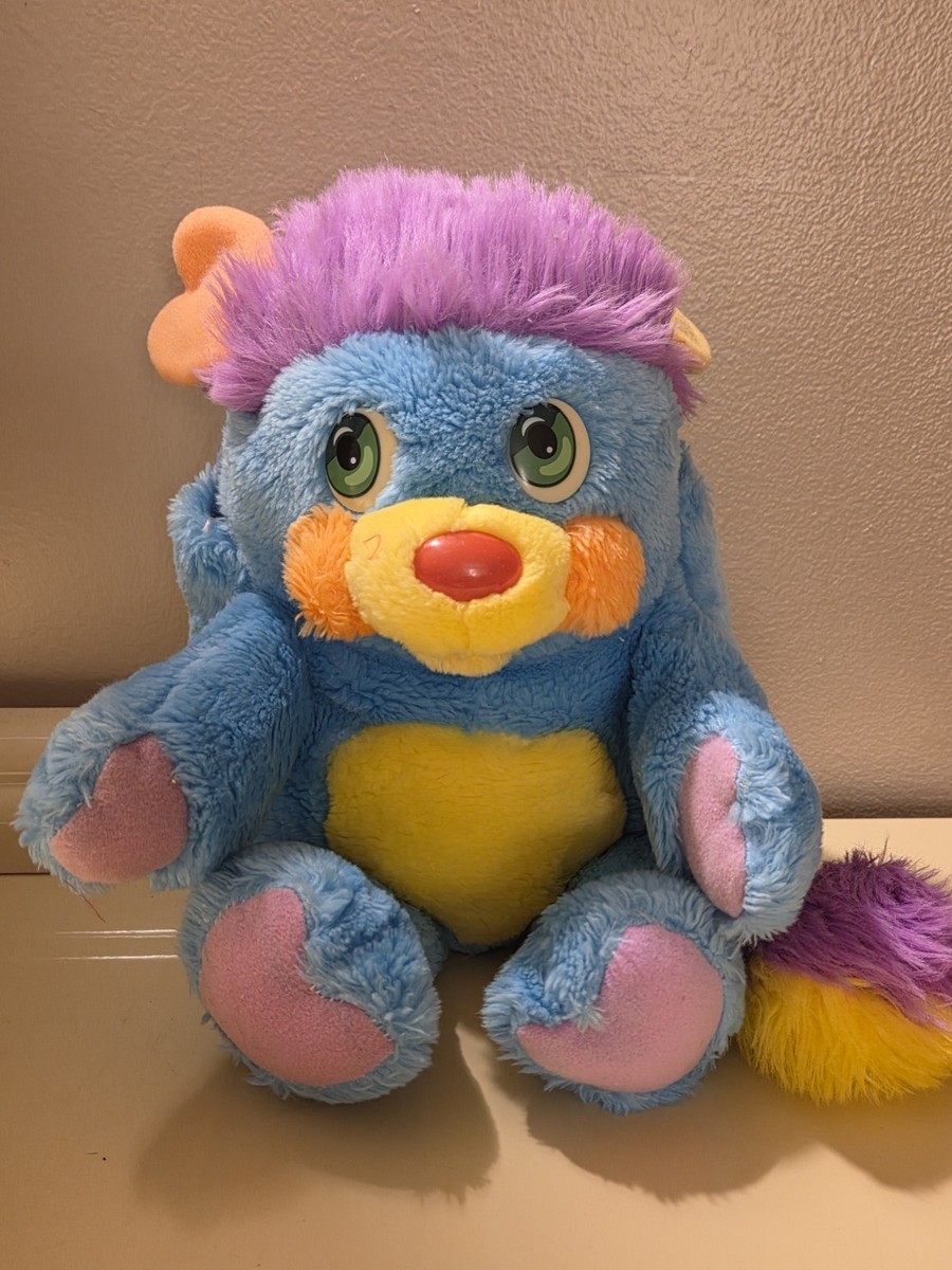 ビンテージ　ポップルズ　4体 Vintage Popples Plush Toy Blue Purple Yellow Stuffed Animal 13