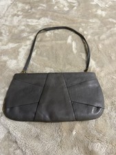 Kaia Peter Ka New York City Purse Clutch Grey Leather