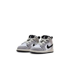 Nike Air Jordan 1 Mid SE FD9089-002 Sneakers Toddlers 7 Gray Casual Shoes HTAT97