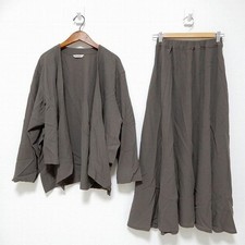 anc Plantation Issey Miyake Set Up Two Piece Size M Chirimen Vintage Ladies 9613