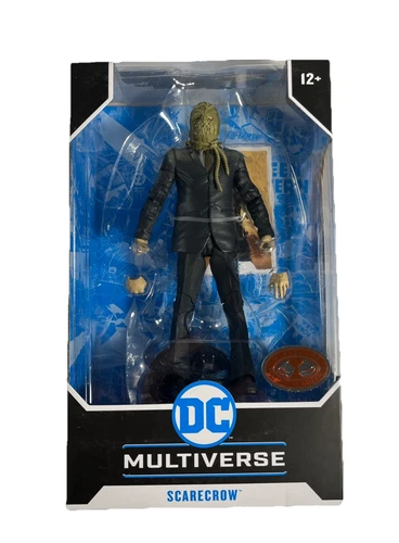 McFarlane DC Multiverse Batman Begins SCARECROW (Red Platinum) New