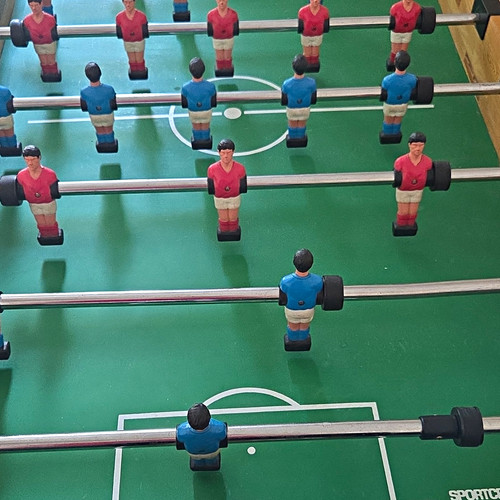 Sportcraft Foosball Table with 3 Balls