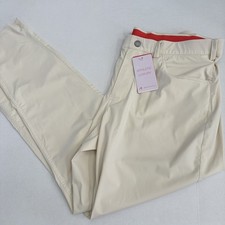 Redvanly Kent Men s Performance Golf Trouser Pale Khaki Stretch Size L 32