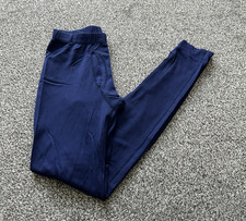 Helly Hansen Blue Casual Stretch Base Layer Training Leggings Pants Mens Size XS