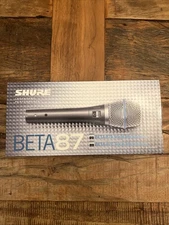 Shure Beta 87C Cardioid Condenser Vocal Microphone