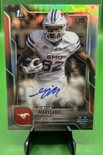 RJ Maryland 2025 Bowman Chrome U RC Auto Chrome Refractor #202/299 Autograph